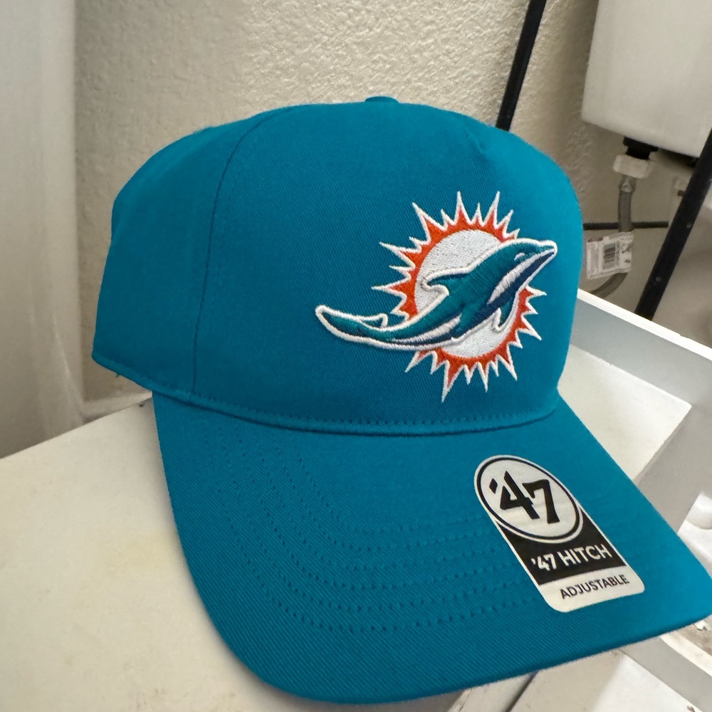 Men's Miami Dolphins '47 Aqua Hitch Adjustable Hat